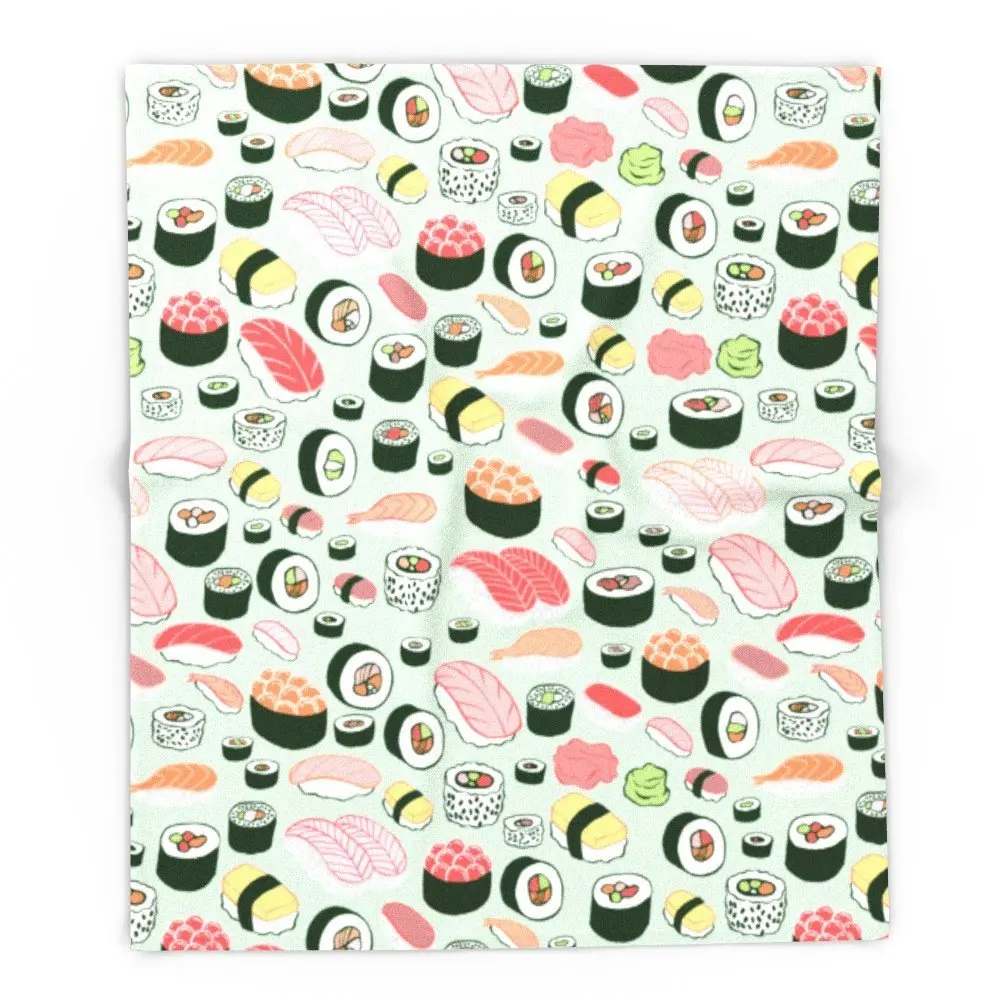 Sushi Love 51" x 60" Blanket Throw on Sofa Bed Plane Plaids Solid Bedspreads Home Textile
Sushi Love 51" x 60" Blanket Throw on Sofa Bed Plane Plaids Solid Bedspreads Home Textile