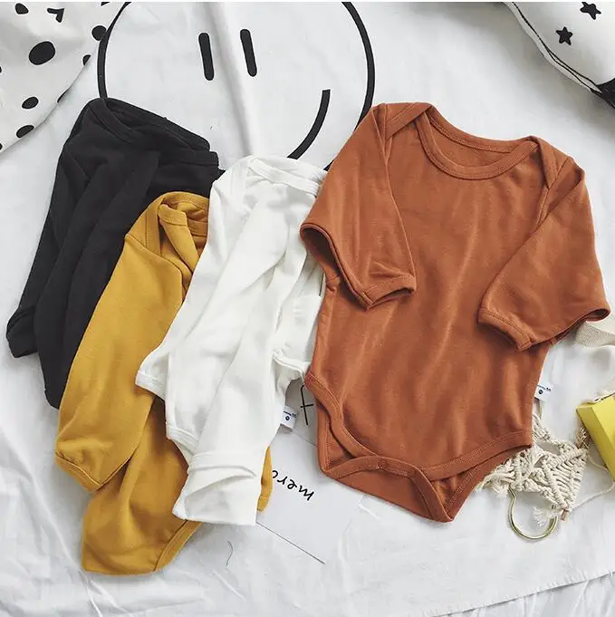 2019 New Babys Girls Boys Rompers Full Sleeve Spring Cotton Babys Jumpsuit 0-3t PF558
2019 New Babys Girls Boys Rompers Full Sleeve Spring Cotton Babys Jumpsuit 0-3t PF558