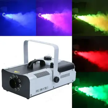 (Ship from EU) 1500W 9 LEDs Fog Machine RGB Color Smoke Machine Remote Control DJ Party Stage Fogger
(Ship from EU) 1500W 9 LEDs Fog Machine RGB Color Smoke Machine Remote Control DJ Party Stage Fogger