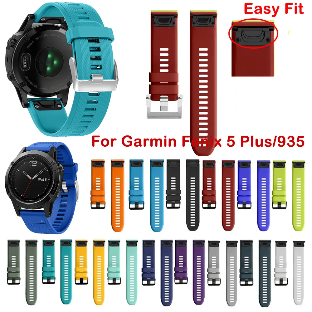 26 22 20MM Watchband Strap for Garmin Fenix 6S 6X 6 Pro 5X 5 5S 3HR Watch Quick Release Silica gel Wrist Band Strap
26 22 20MM Watchband Strap for Garmin Fenix 6S 6X 6 Pro 5X 5 5S 3HR Watch Quick Release Silica gel Wrist Band Strap