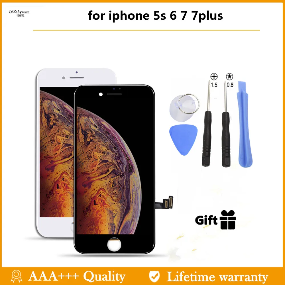 2019 AAAA No Dead Pixel LCD Screen For iPhone 5s 6 6s 7 7Plus LCD Display Digitizer 3D Touch Module Replacement Screen LCDS
2019 AAAA No Dead Pixel LCD Screen For iPhone 5s 6 6s 7 7Plus LCD Display Digitizer 3D Touch Module Replacement Screen LCDS