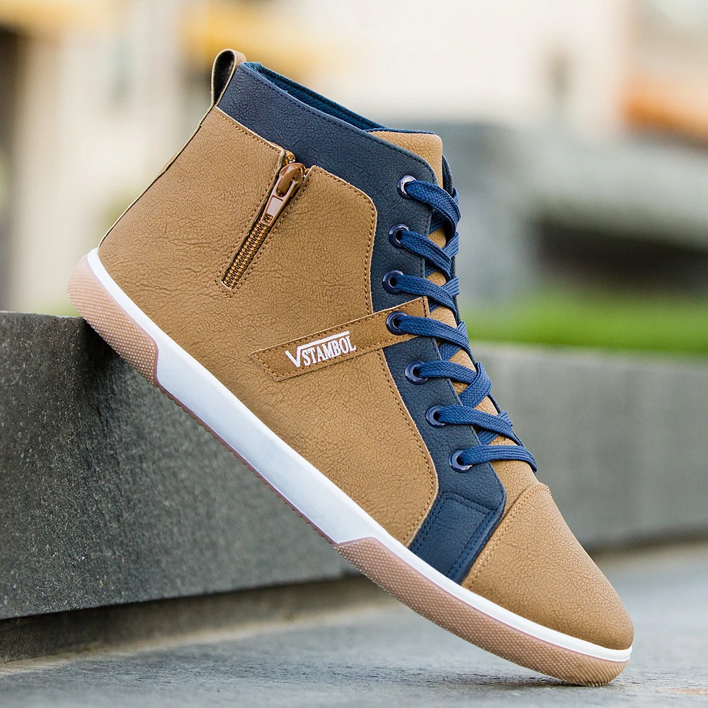 GOXPACER Spring Autumn Classic Shoes Men Casual Shoes High-top Fashion Hot Sell Patchwork 2018 New Shoes Plus Size Free Shipping
GOXPACER Spring Autumn Classic Shoes Men Casual Shoes High-top Fashion Hot Sell Patchwork 2018 New Shoes Plus Size Free Shipping