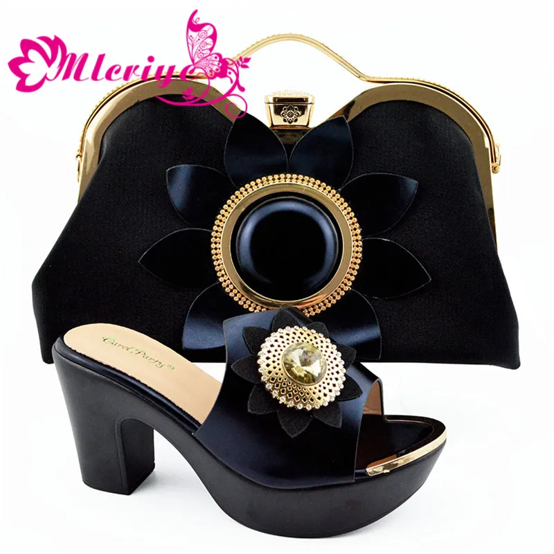 High Quality 2019 Summer New Design Black Matching Shoes and Bag Set In Heels Matching Shoes and Bag Set for Italian Royal Party
High Quality 2019 Summer New Design Black Matching Shoes and Bag Set In Heels Matching Shoes and Bag Set for Italian Royal Party
