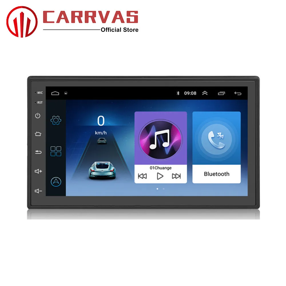 CARRVAS 2 din Android 8.1 GPS Navigator 7 inch Car Stereo 1G RAM 16G ROM 2 Din Quad Core Audio Radio Android Car Multimedia WIFI
CARRVAS 2 din Android 8.1 GPS Navigator 7 inch Car Stereo 1G RAM 16G ROM 2 Din Quad Core Audio Radio Android Car Multimedia WIFI