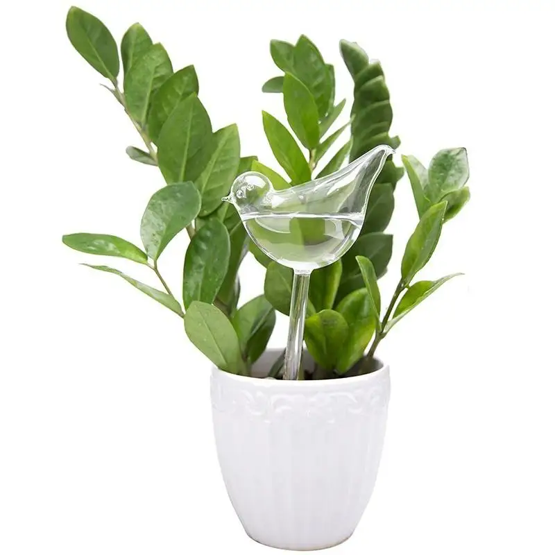 LanLan Self Watering Globe Plant Water Bulbs Bird Shape Clear Glass Watering Device
LanLan Self Watering Globe Plant Water Bulbs Bird Shape Clear Glass Watering Device