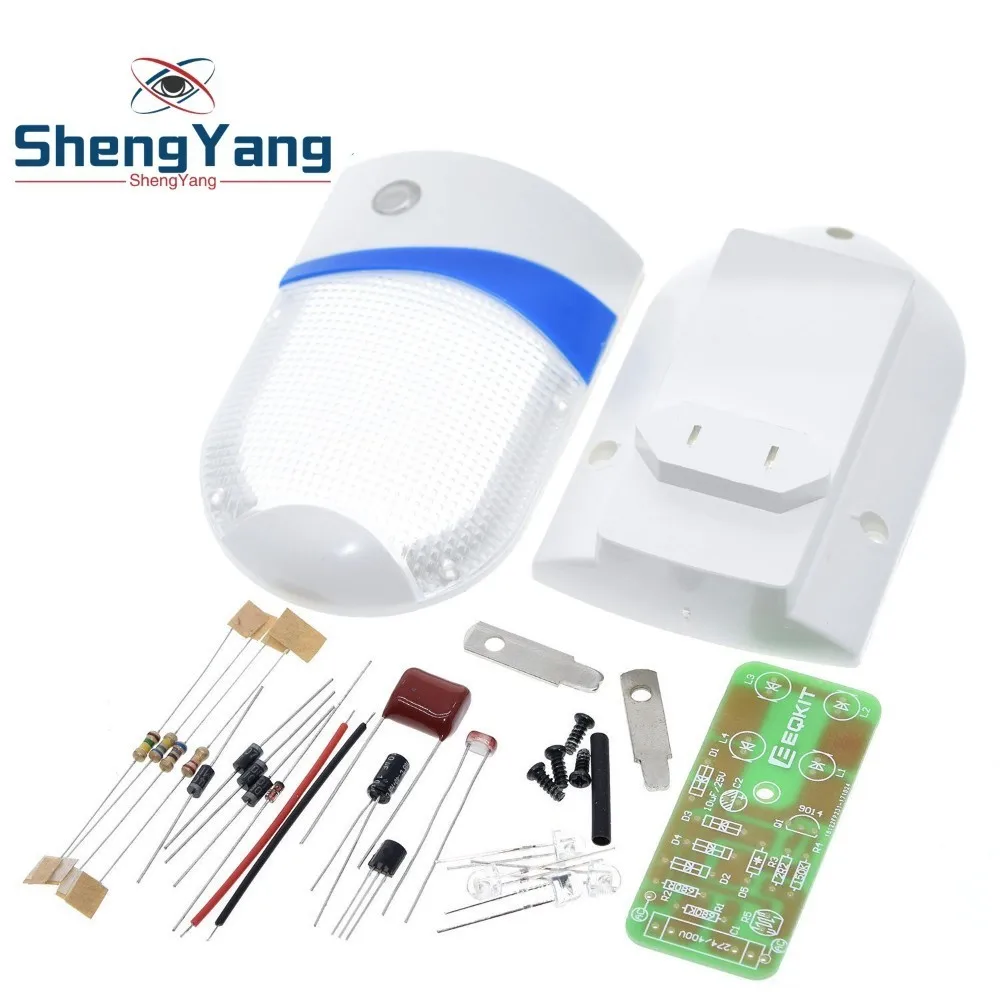 1W LED Light Control Night-Light DIY Kit Photosensitive Sensor CON-L Nightlight Electronic Production Suite Electronic DIY Kit
1W LED Light Control Night-Light DIY Kit Photosensitive Sensor CON-L Nightlight Electronic Production Suite Electronic DIY Kit