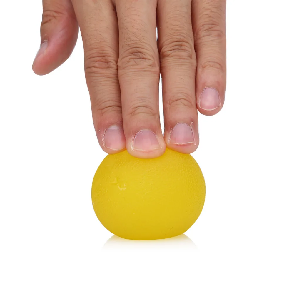 Description Picture 6 of itemFitness Hand Therapy Ball Silicone Hand Exercises Decompression Ball Finger Flexibility Sport Massage Strength Healing Grip Ball
