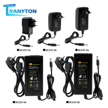 LED Lighting Transformers DC12V 1A 2A 3A 5A 6A 8A 10A Power Supply AC100V-240V Adapter LED Driver for LED Strip Light EU US Plug
LED Lighting Transformers DC12V 1A 2A 3A 5A 6A 8A 10A Power Supply AC100V-240V Adapter LED Driver for LED Strip Light EU US Plug
