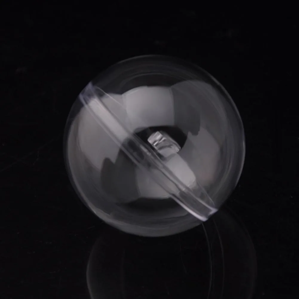 New Arrival Clear Plastic Round Molds Crafting Mold Fillable Ball Ornament Christmas Ball Creative Products 9 Sizes
New Arrival Clear Plastic Round Molds Crafting Mold Fillable Ball Ornament Christmas Ball Creative Products 9 Sizes