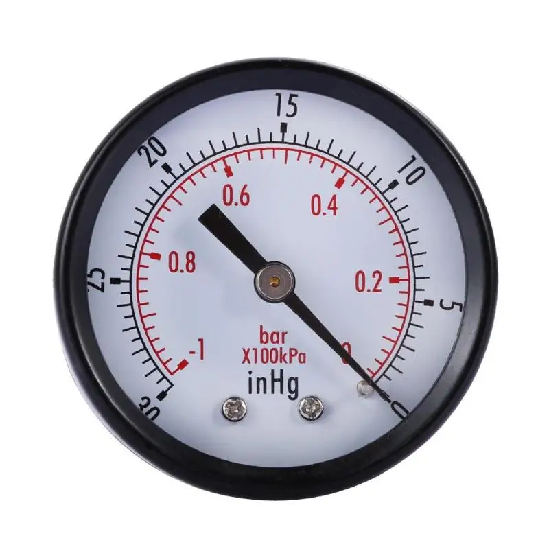 Copper Alloy Dry Utility Vacuum Pressure Gauge Center Back Water Pressure Gauge Measuring 1/8" 0 to -30inHg
Copper Alloy Dry Utility Vacuum Pressure Gauge Center Back Water Pressure Gauge Measuring 1/8" 0 to -30inHg