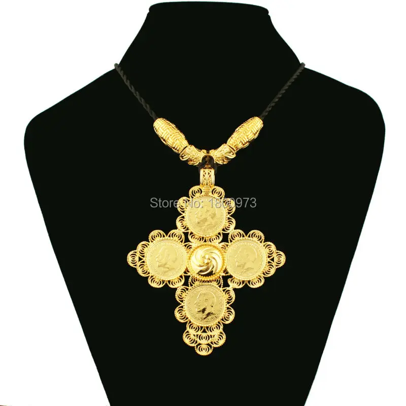 Newest Ethiopia DIY Cross Pendant For Men Women Gold Color Necklace Fashion Jewelry African Women Men Gift
Newest Ethiopia DIY Cross Pendant For Men Women Gold Color Necklace Fashion Jewelry African Women Men Gift