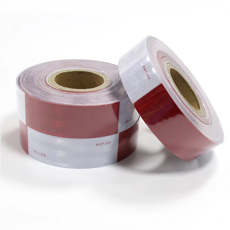2" x 150' DOT-C2 Conspicuity Reflective Safety Tape Cinta Reflectiva 6" Red 6" White for Truck Trailer Mailbox
2" x 150' DOT-C2 Conspicuity Reflective Safety Tape Cinta Reflectiva 6" Red 6" White for Truck Trailer Mailbox