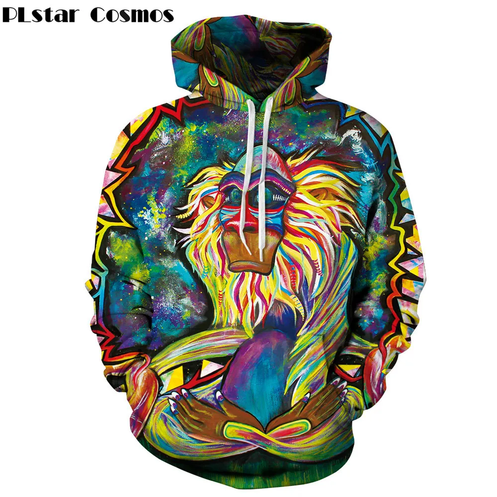 PLstar CosmosGraffiti Rasta Monkey Elder Meditation Rafiki Hoodie Men women 3d Sweatshirts Wizard Clown Oil Orangutan Printing
PLstar CosmosGraffiti Rasta Monkey Elder Meditation Rafiki Hoodie Men women 3d Sweatshirts Wizard Clown Oil Orangutan Printing