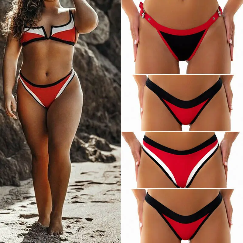 2019 Hot Women's Brazilian Bather Bikini Bottoms Swimwear Beach V Brief Semi Thong Sexy Swimsuit Bottoms
2019 Hot Women's Brazilian Bather Bikini Bottoms Swimwear Beach V Brief Semi Thong Sexy Swimsuit Bottoms