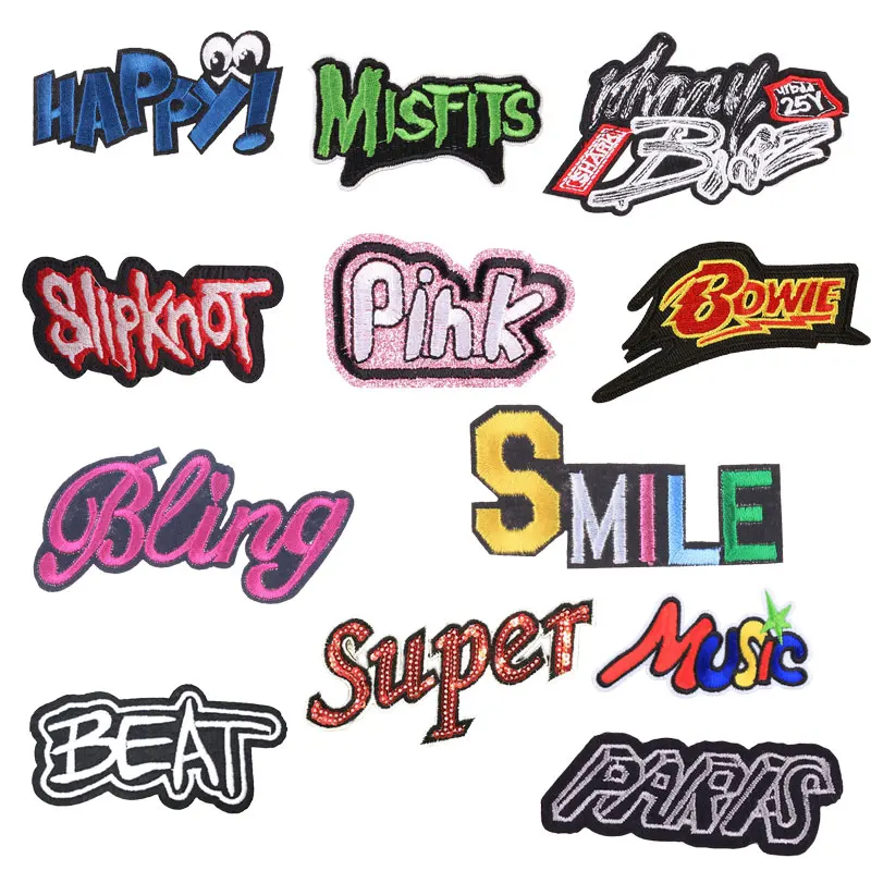 Personality Letter Patch Sticker Iron on Clothes DIY Heat Transfer Applique Embroidered Applications Cloth Fabric Sequin Patches
Personality Letter Patch Sticker Iron on Clothes DIY Heat Transfer Applique Embroidered Applications Cloth Fabric Sequin Patches