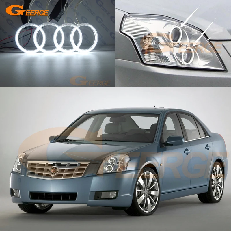 For Cadillac BLS 2006 2007 2008 2009 2010 Excellent angel eyes Ultra bright illumination CCFL Angel Eyes kit Halo Ring
For Cadillac BLS 2006 2007 2008 2009 2010 Excellent angel eyes Ultra bright illumination CCFL Angel Eyes kit Halo Ring