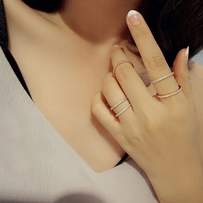 Women's a row mini rhinestones Rings delicate open resizable Classic simple style fashion jewelry all-match adjustable Rings
Women's a row mini rhinestones Rings delicate open resizable Classic simple style fashion jewelry all-match adjustable Rings