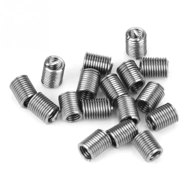 200Pcs/Set M1.6 M2 Helical Insert Stainless Steel SS304 Coiled Wire Threaded Insert Screw helicoil thread repair kit
200Pcs/Set M1.6 M2 Helical Insert Stainless Steel SS304 Coiled Wire Threaded Insert Screw helicoil thread repair kit