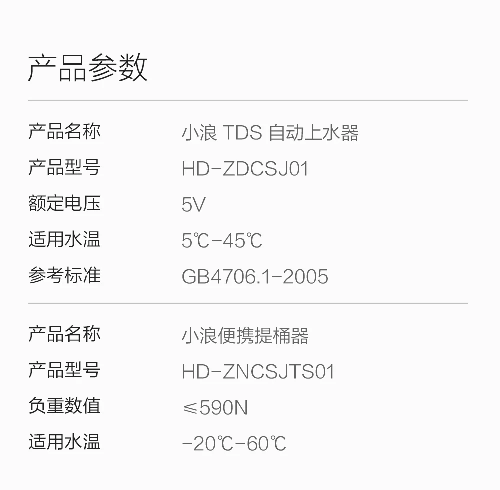 Xiaomi Hd Zdcsj01 Xiaolang Tds