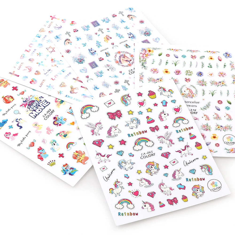 1Pc Ultra-thin 3D Colorful Animal Rainbow Flower Nail Sticker Stereoscopic Self-Adhesive Nail Sticker Decoration
1Pc Ultra-thin 3D Colorful Animal Rainbow Flower Nail Sticker Stereoscopic Self-Adhesive Nail Sticker Decoration