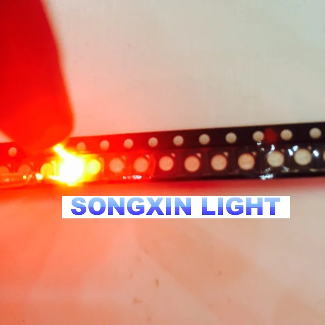 Оптовая продажа 100 шт RGB мощность Топ 1210 3528 SMD SMT PLCC 2 LED красный зеленый синий новый