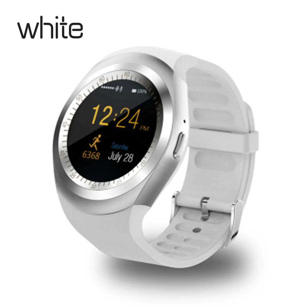Bluetooth Y1 Smart Watch Relogio Android SmartWatch Phone Call GSM Sim Remote Camera Information Display Sports Pedometer
Bluetooth Y1 Smart Watch Relogio Android SmartWatch Phone Call GSM Sim Remote Camera Information Display Sports Pedometer