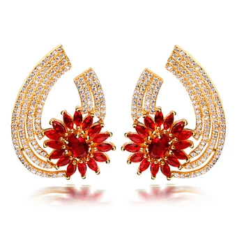 Europe styles flower Stud Earrings for women Cubic zircon Earring ladies wedding fashion jewelry Free shipment
Europe styles flower Stud Earrings for women Cubic zircon Earring ladies wedding fashion jewelry Free shipment