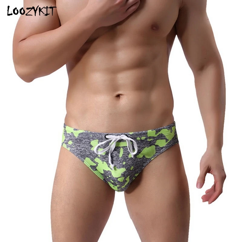 LOOZYKIT 2019 Summer Men's Camouflage Swimwaar Briefs Casual Sexy Low Rise Bikini Briefs Casual Shorts Elastic Waistband Male
LOOZYKIT 2019 Summer Men's Camouflage Swimwaar Briefs Casual Sexy Low Rise Bikini Briefs Casual Shorts Elastic Waistband Male