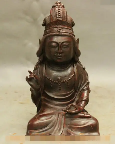 song voge gem S6822 8 Chinese Tibetan Buddhism Purple Bronze Guan Yin Goddess Kwan-Yin Buddha Statue
song voge gem S6822 8 Chinese Tibetan Buddhism Purple Bronze Guan Yin Goddess Kwan-Yin Buddha Statue