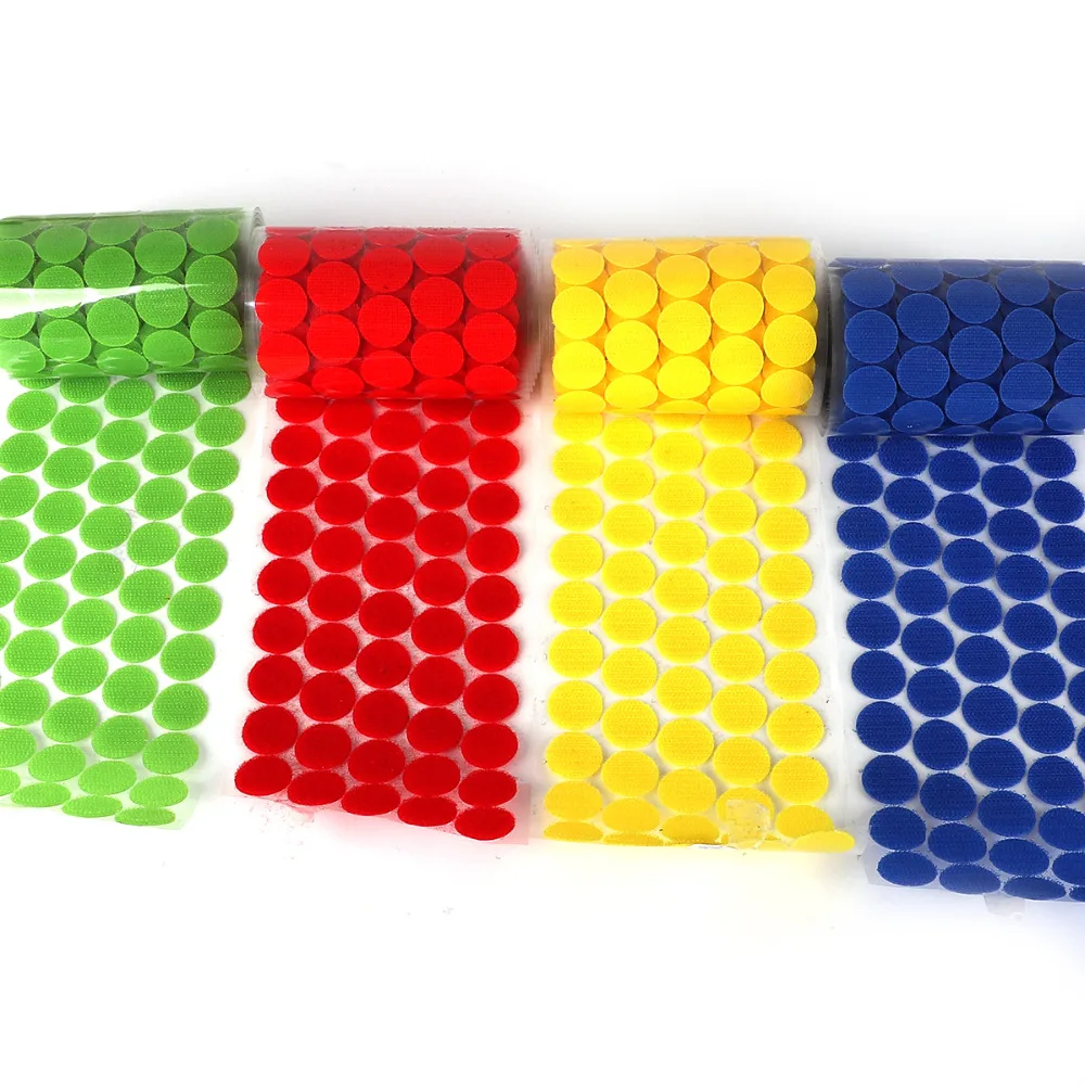 100Pair 10mm/15mm/20mm/25mm/30mm Adhesive Fastener Tape Dot Hook And Loop Magic Sticker Round Strong Self Adhesive Fastener Tape
100Pair 10mm/15mm/20mm/25mm/30mm Adhesive Fastener Tape Dot Hook And Loop Magic Sticker Round Strong Self Adhesive Fastener Tape