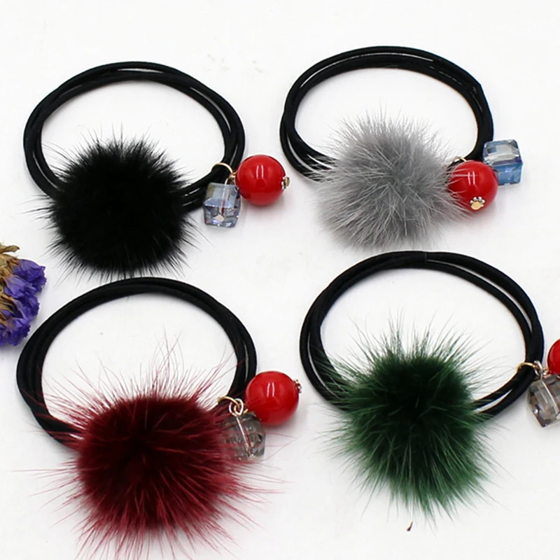 1 pcs Fashion Accessories Artificial Fur Pompom Ball Elastic Hair Rope Rubber Headband For Girl Hair Accessories
1 pcs Fashion Accessories Artificial Fur Pompom Ball Elastic Hair Rope Rubber Headband For Girl Hair Accessories