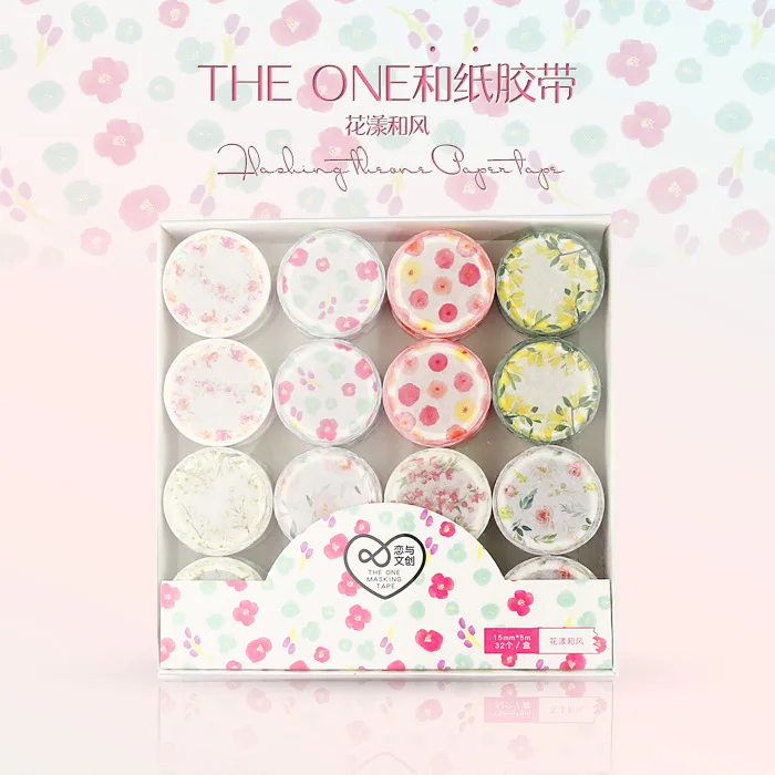 32 Rolls Flowers Deco Washi Tape Set DIY BUJO Planner Scrapbook Share With Friends Gift
32 Rolls Flowers Deco Washi Tape Set DIY BUJO Planner Scrapbook Share With Friends Gift