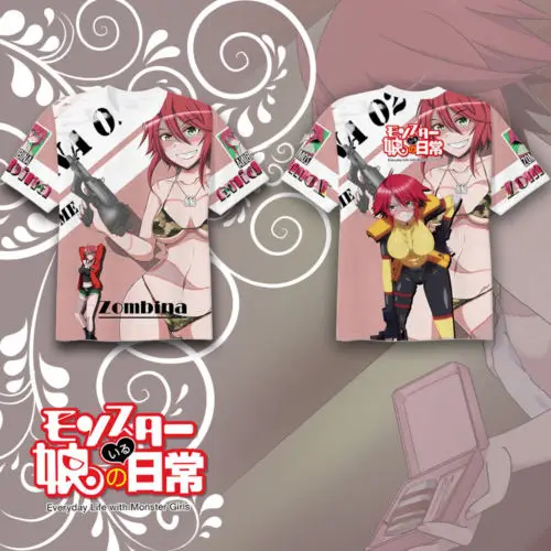 Monster Musume no Iru Nichijou 3D T-Shirts