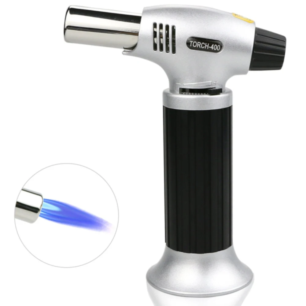 Adjustable Butane Refillable With Safety Lock Aluminum Alloy DIY Soldering Chef Tool Portable Blow Torch Culinary Flame Durable
Adjustable Butane Refillable With Safety Lock Aluminum Alloy DIY Soldering Chef Tool Portable Blow Torch Culinary Flame Durable