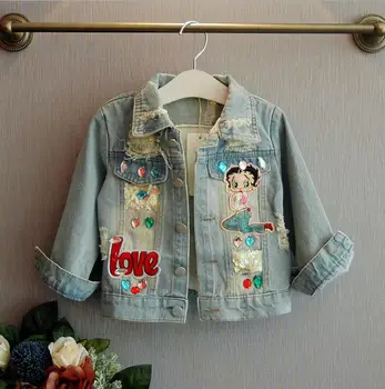 Children's denim jacket 2 spring and autumn 2019 new 3 girls 4 holes 5 children 6 baby 7 years old fashion jacket
Children's denim jacket 2 spring and autumn 2019 new 3 girls 4 holes 5 children 6 baby 7 years old fashion jacket