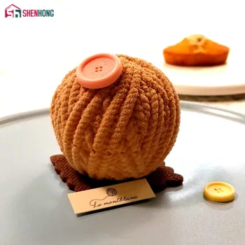 SHENHONG Yarn Ball Pompom Shape Silicone Cake Mold For Baking Decoration Mould Dessert Mousse Pan Fondant Moule Pastry Tools
SHENHONG Yarn Ball Pompom Shape Silicone Cake Mold For Baking Decoration Mould Dessert Mousse Pan Fondant Moule Pastry Tools