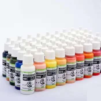 X025-X048 colors plastic model paint airbrush painting DIY hand paitned non-toxic Acrylic pigment Clay coloring Water based 20ml
X025-X048 colors plastic model paint airbrush painting DIY hand paitned non-toxic Acrylic pigment Clay coloring Water based 20ml