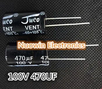 100pcs 470UF 100V Electrolytic Capacitor 100V 470UF Aluminum Electrolytic Capacitor 16X25mm
100pcs 470UF 100V Electrolytic Capacitor 100V 470UF Aluminum Electrolytic Capacitor 16X25mm
