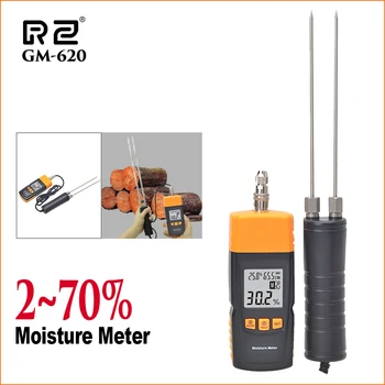 RZ Digital Wood Moisture Meter Woodworking Humidity Tester Timber Damp Detector LCD 2~70% Portable Handheld Moisture Meter
RZ Digital Wood Moisture Meter Woodworking Humidity Tester Timber Damp Detector LCD 2~70% Portable Handheld Moisture Meter