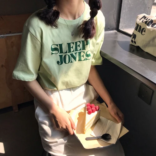 Letter Printed Simple Casual Loose Fashion Fresh Vintage 2019 Hot Sale Summer Spring Female Women T-shirts
Letter Printed Simple Casual Loose Fashion Fresh Vintage 2019 Hot Sale Summer Spring Female Women T-shirts