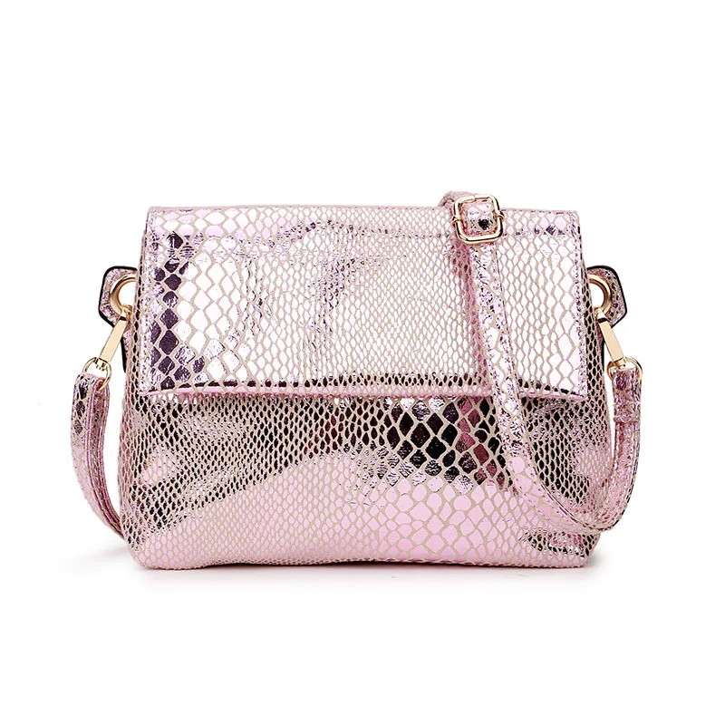 Luxury Shiny Serpentine Pattern Shoulder Bag Gold Silver Crossbody Bag For Women Handbag Fashion Designer Hobo Messager Bag
Luxury Shiny Serpentine Pattern Shoulder Bag Gold Silver Crossbody Bag For Women Handbag Fashion Designer Hobo Messager Bag