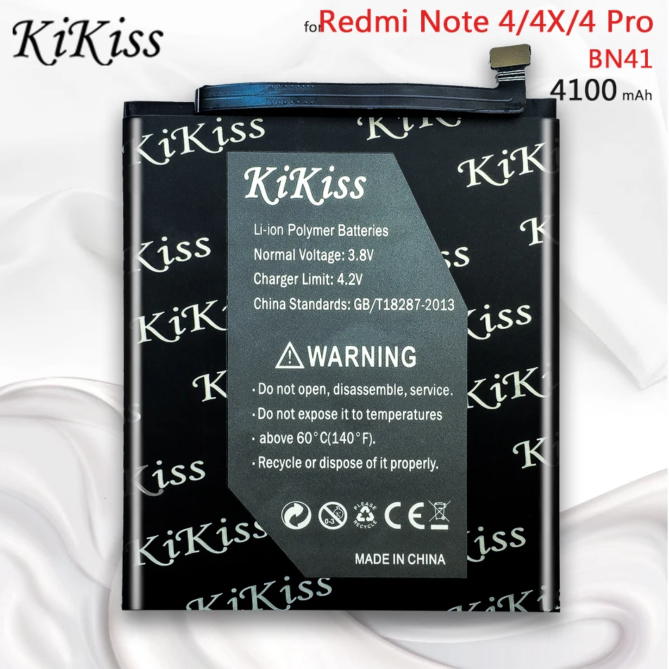 Free gift+ KiKiss Battery For Xiaomi Redmi Note 4 4X 3 Pro Note4 Bateria BN41 BN43 BM46 BM47 For Redmi 3 3S 4X
Free gift+ KiKiss Battery For Xiaomi Redmi Note 4 4X 3 Pro Note4 Bateria BN41 BN43 BM46 BM47 For Redmi 3 3S 4X