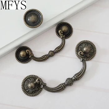 3" 3.75" Vintage Look Drop Bail Dresser / Drawer Pulls Handles Knob Antique Bronze Rustic Cabinet Door Knobs Handle Pull 76 96
3" 3.75" Vintage Look Drop Bail Dresser / Drawer Pulls Handles Knob Antique Bronze Rustic Cabinet Door Knobs Handle Pull 76 96