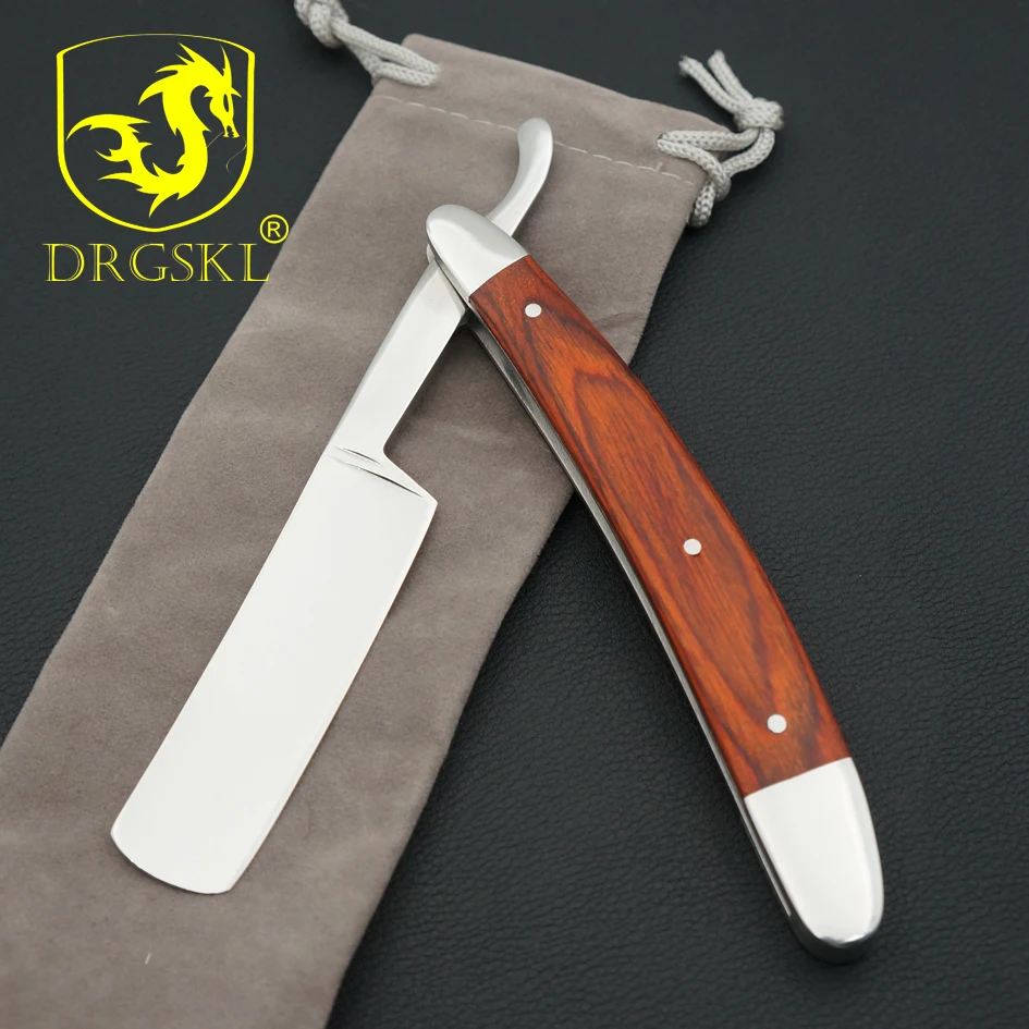 DRGSKL carbon steel barber shaving razor, classical blade Hair knifes Men's razors wood handle Hand polished blade Super sharp
DRGSKL carbon steel barber shaving razor, classical blade Hair knifes Men's razors wood handle Hand polished blade Super sharp