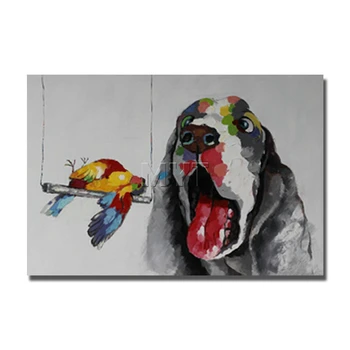 2020 Real Paint By Number Wall Art Big Size Cheap Modern Dog Art Painting No Framed Or With Wall For Room Decor Animal Pictures
2020 Real Paint By Number Wall Art Big Size Cheap Modern Dog Art Painting No Framed Or With Wall For Room Decor Animal Pictures