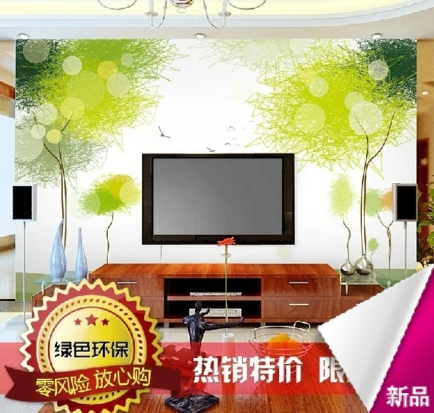 Custom murals minimalist modern sofa green dandelion 3D stereoscopic television background wall paper room wallpaper TV wall
Custom murals minimalist modern sofa green dandelion 3D stereoscopic television background wall paper room wallpaper TV wall