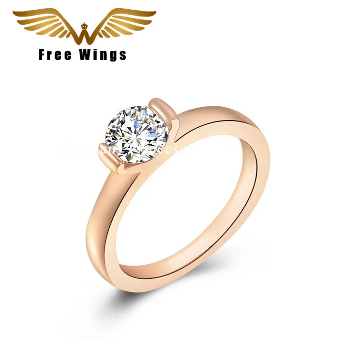 Genuine Austrian Crystal Wedding Rose plated gold Rings Fashion Women Jewelry 3185 b5
Genuine Austrian Crystal Wedding Rose plated gold Rings Fashion Women Jewelry 3185 b5