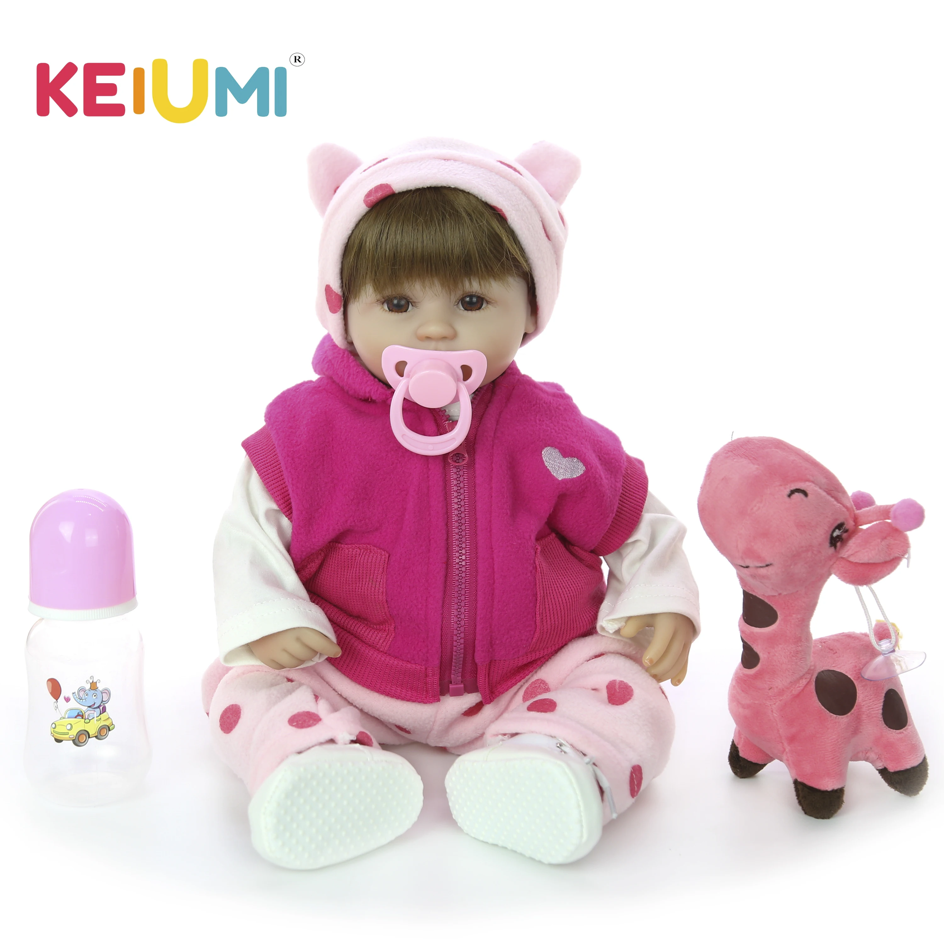 KEIUMI 17 Inch Alive Reborn Baby Dolls Soft Silicone Realistic Beauty Princess Girl Babies Doll For Children Xmas Gift Present
KEIUMI 17 Inch Alive Reborn Baby Dolls Soft Silicone Realistic Beauty Princess Girl Babies Doll For Children Xmas Gift Present