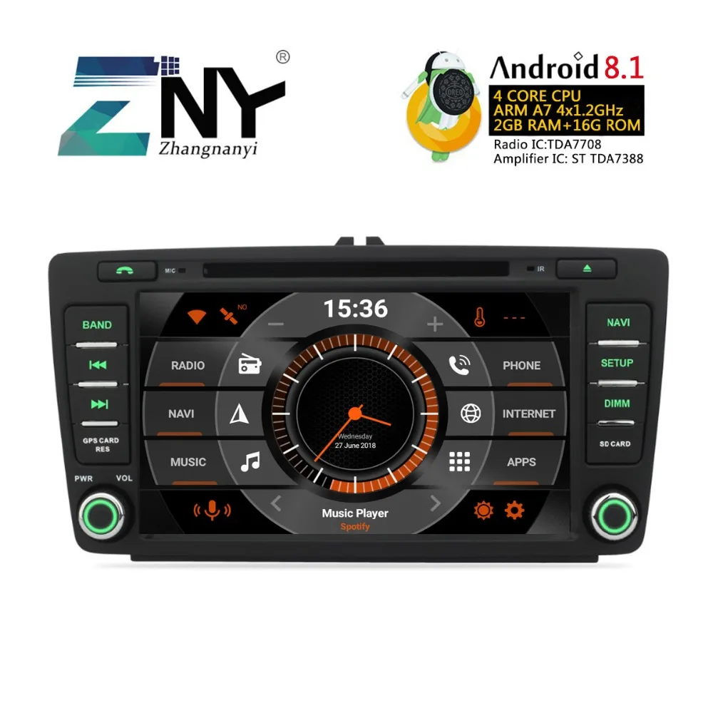 8" IPS Display Android 8.1 Car GPS Stereo For Skoda Octavia 2 Octavia A5 Yeti Auto Radio DVD Navigation WiFi Free Backup Camera
8" IPS Display Android 8.1 Car GPS Stereo For Skoda Octavia 2 Octavia A5 Yeti Auto Radio DVD Navigation WiFi Free Backup Camera