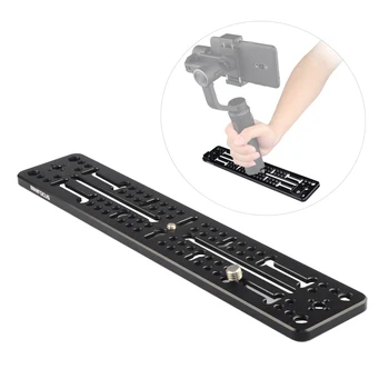 MINIFOCUS Gimbal Extension Bracket Bottom Plate Base Stabilizer Holder Accessories Monitor Mic Stand for zhiyun smooth 4
MINIFOCUS Gimbal Extension Bracket Bottom Plate Base Stabilizer Holder Accessories Monitor Mic Stand for zhiyun smooth 4